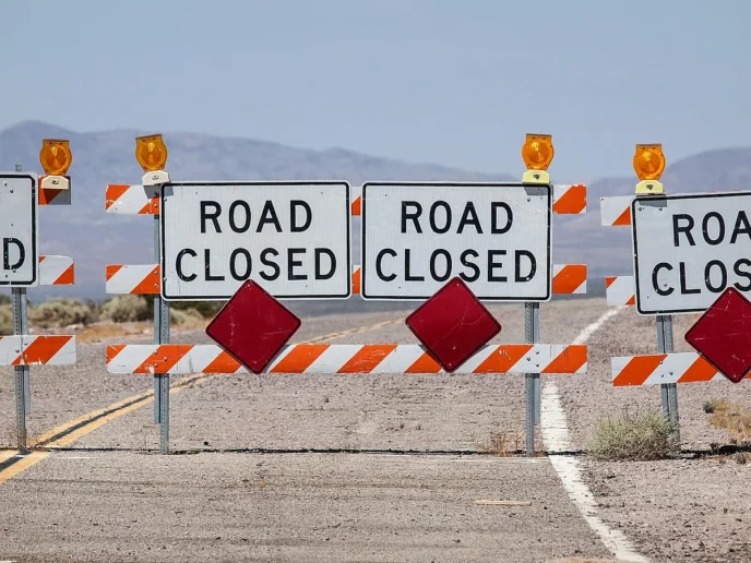 Etihad Rail project Sharjah closure