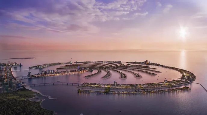 Palm Jebel Ali residential and hospitality units