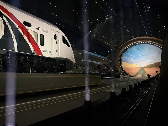 Etihad Rail, Dubai Metro Blue Line